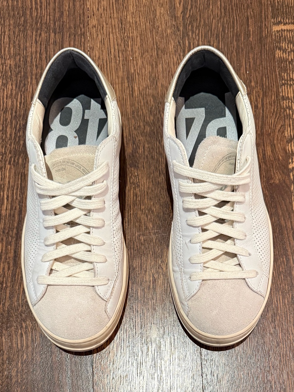 P448 Women's Sneakers with Perforated Detail